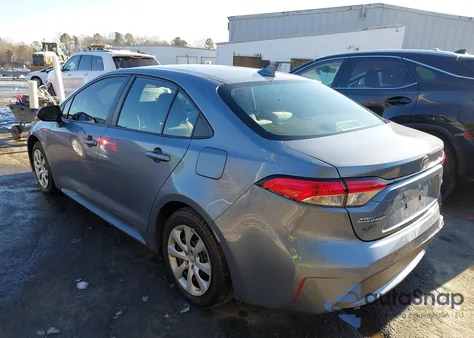 2022 Toyota Corolla Le z USA, uszkodzony, nr VIN 5YFEPMAE6NP299770